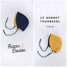 Bonnet tournesol (fille)