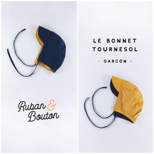 Bonnet tournesol (garçon)